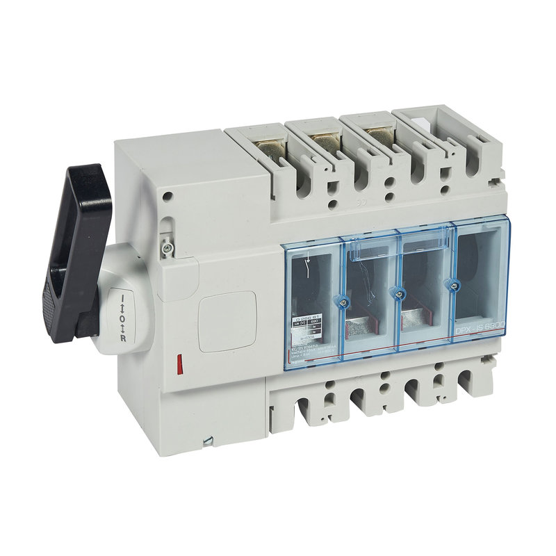 Legrand 026681 - Inter-sectionneur DPX-IS630 à déclenchement + cde latérale gauche - 3P - 630A