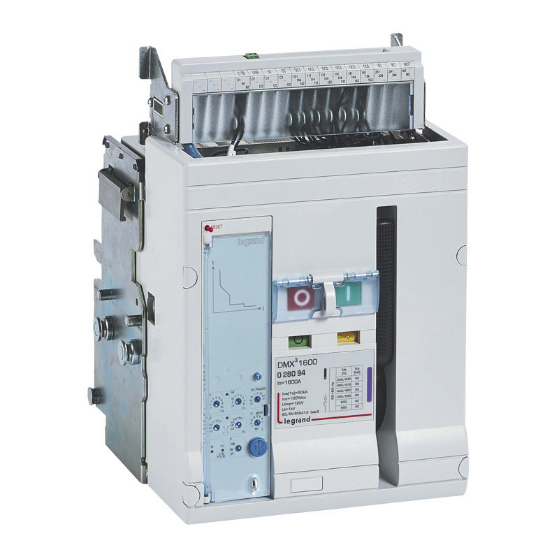 Legrand 028094 - Disjoncteur ouvert complet débrochable DMX³1600 42kA 415V~ - 3P - 800A