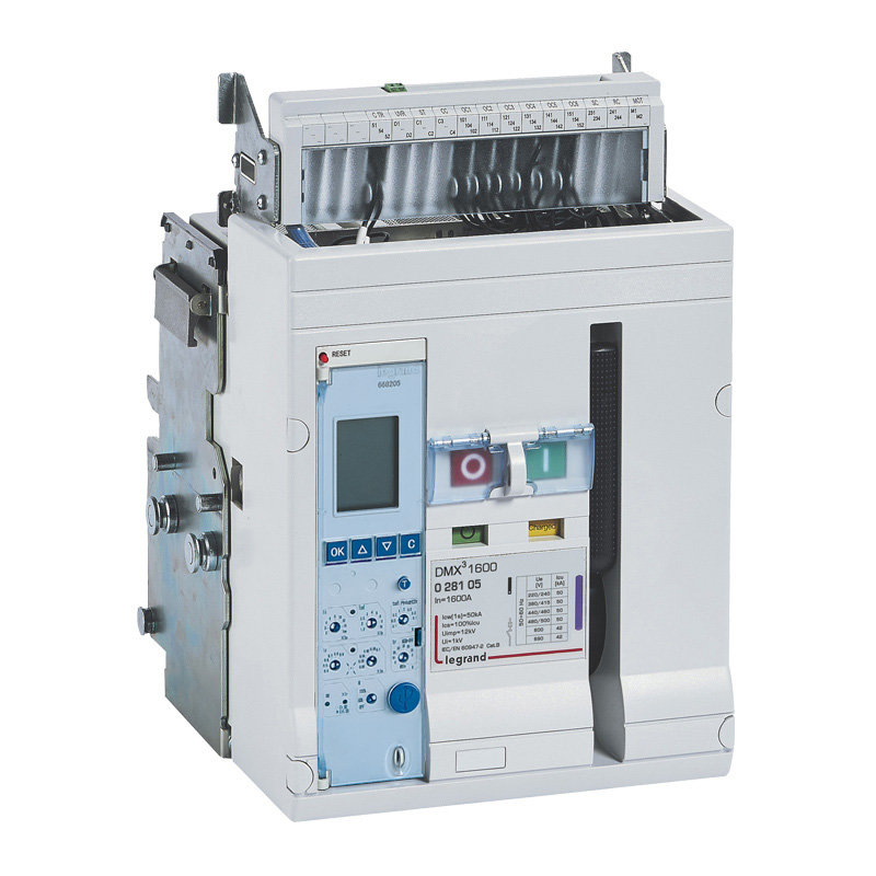 Legrand 028105 - Disjoncteur ouvert complet débrochable DMX³1600 - 50kA 415V~ - 3P - 1000A