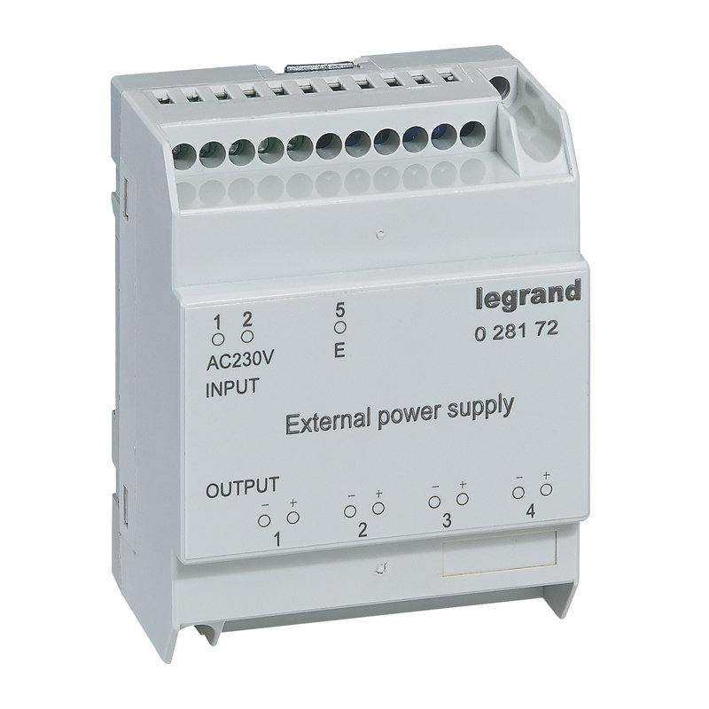Legrand 028172 - Alimentation externe 24 V= pour DMX³ 1600