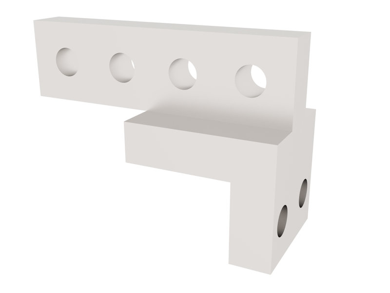Legrand 028186 - Prises additionnelles verticales DMX³ 1600 4P pour châssis prises avant