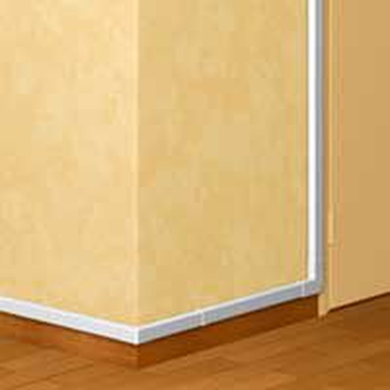 Legrand 030007 - Moulure DLPlus 20x12,5mm - 2 compartiments - longueur 2,1m - blanc