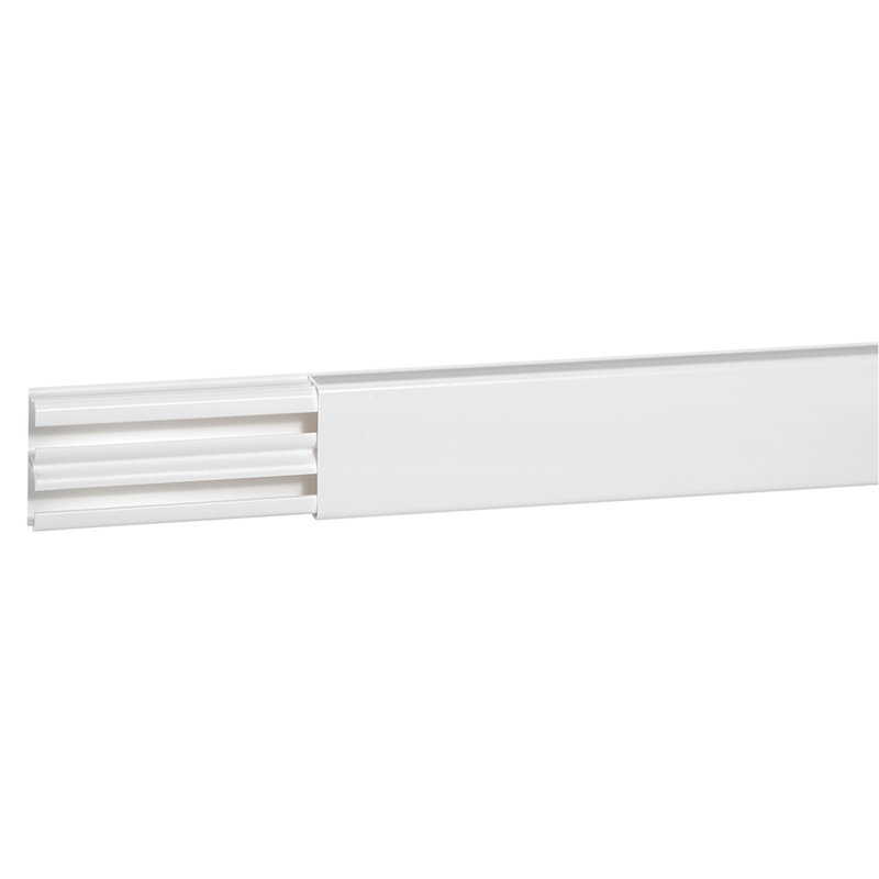 Legrand 030014 - Moulure DLPlus 32x12,5mm 2 compartiments longueur 2,1m - blanc