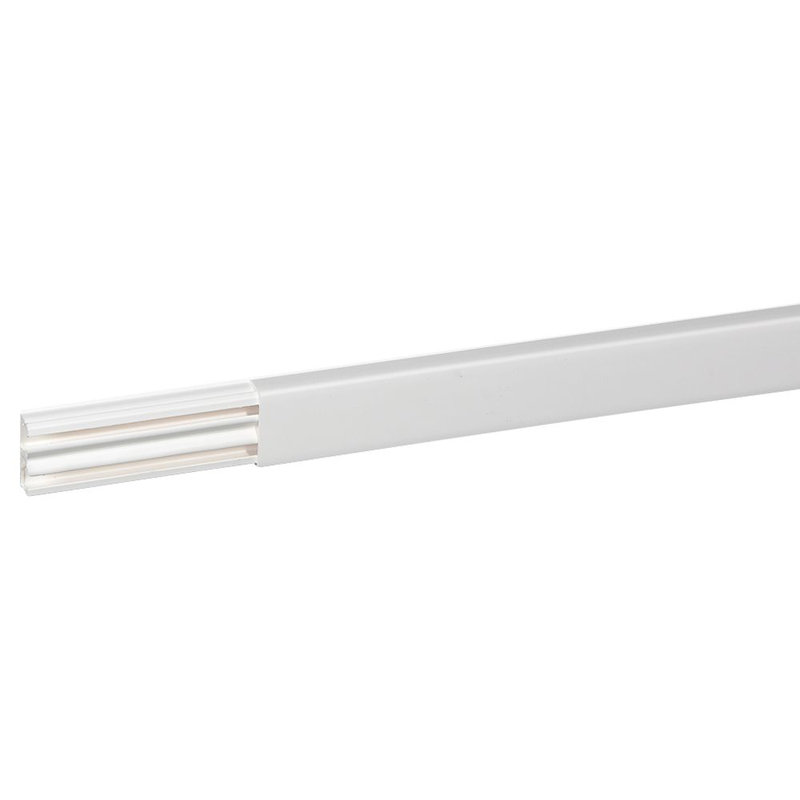 Legrand 030021 - Moulure DLPlus 40x16mm 2 compartiments longueur 2,1m - blanc