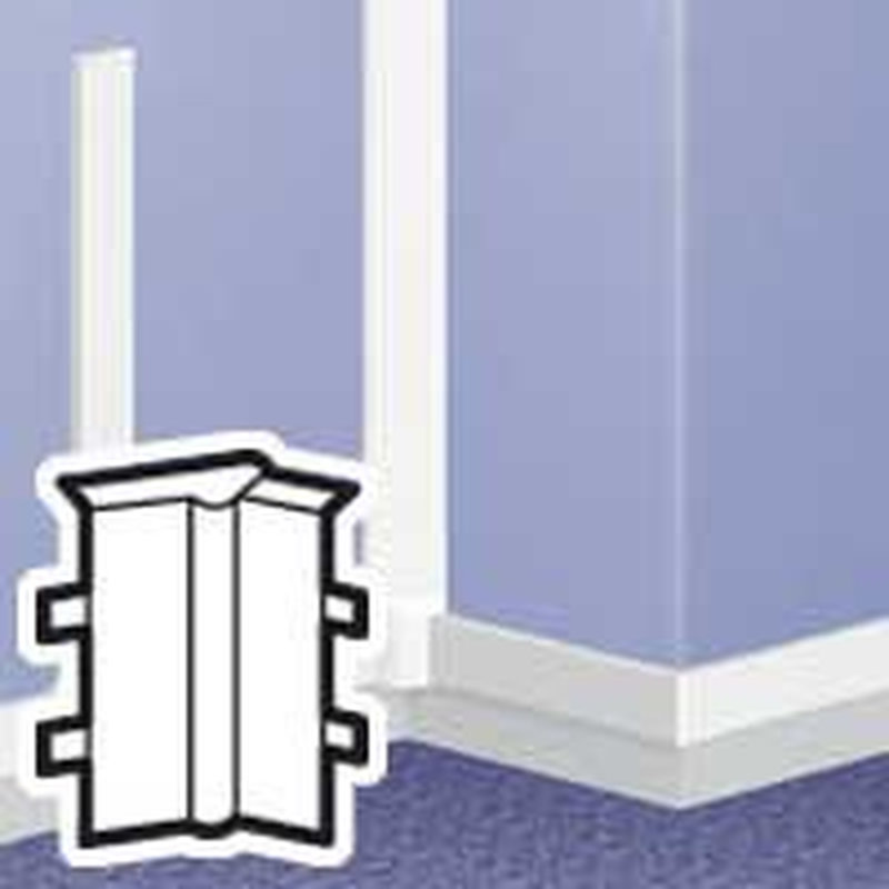 Legrand 030301 - Angle intérieur variable pour moulure DLPlus 75x20mm - blanc