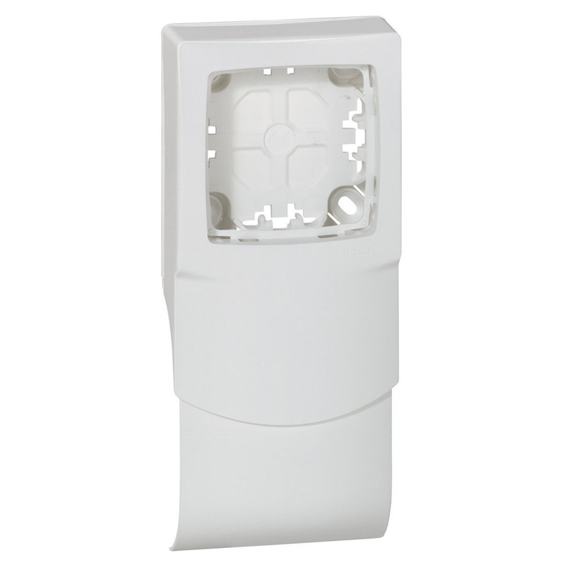 Legrand 031450 - Cadre Appareillage saillie 1 poste pose long plinthes DLPlus épaisseur 20mm