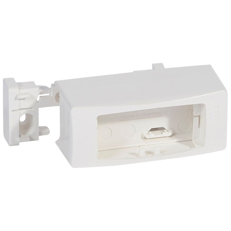 Legrand 031457 - Cadre app.saillie 1 poste étroit - pose sur moulure DLPlus 20/32x12,5 - blanc