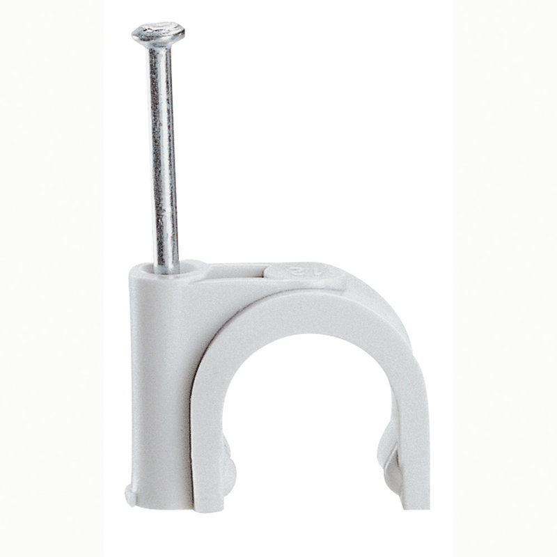 Legrand 031525 - Attache Fixfor grise RAL7035 pour câble rond Ø6mm