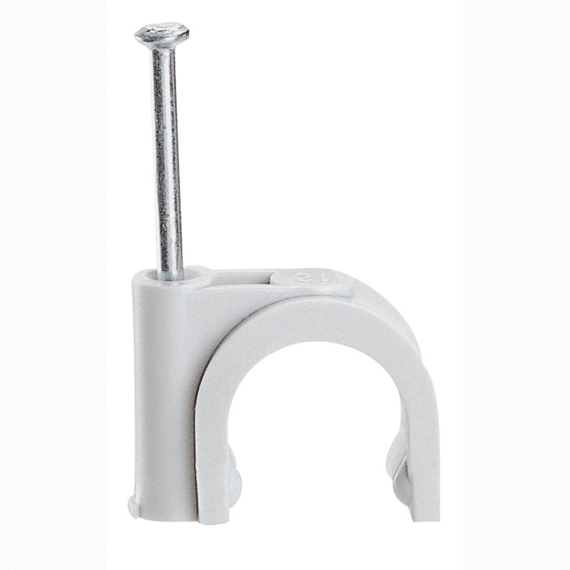 Legrand 031532 - Attache Fixfor grise RAL7035 pour câble rond Ø16mm