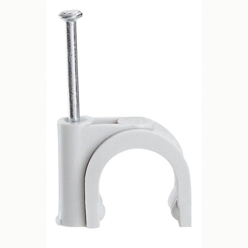 Legrand 031536 - Attache Fixfor grise RAL7035 pour câble rond Ø29mm