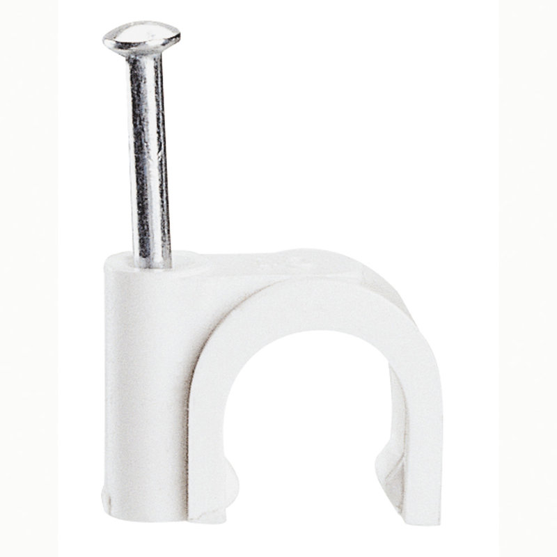 Legrand 031557 - Attache Fixfor blanche pour câble rond Ø8mm