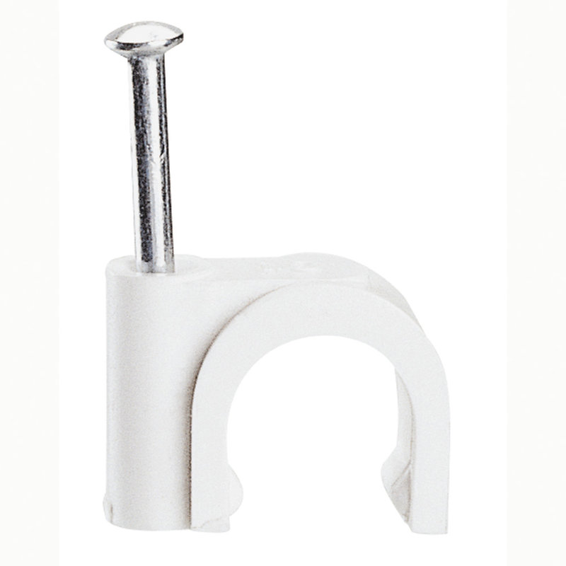 Legrand 031558 - Attache Fixfor blanche pour câble rond Ø9mm