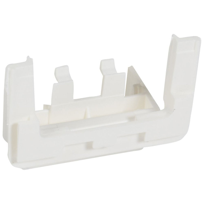 Legrand 031642 - Adaptateur cadre Mosaic pour pose en bout de moulure DLPlus 40x12,5mm ou 40x16mm
