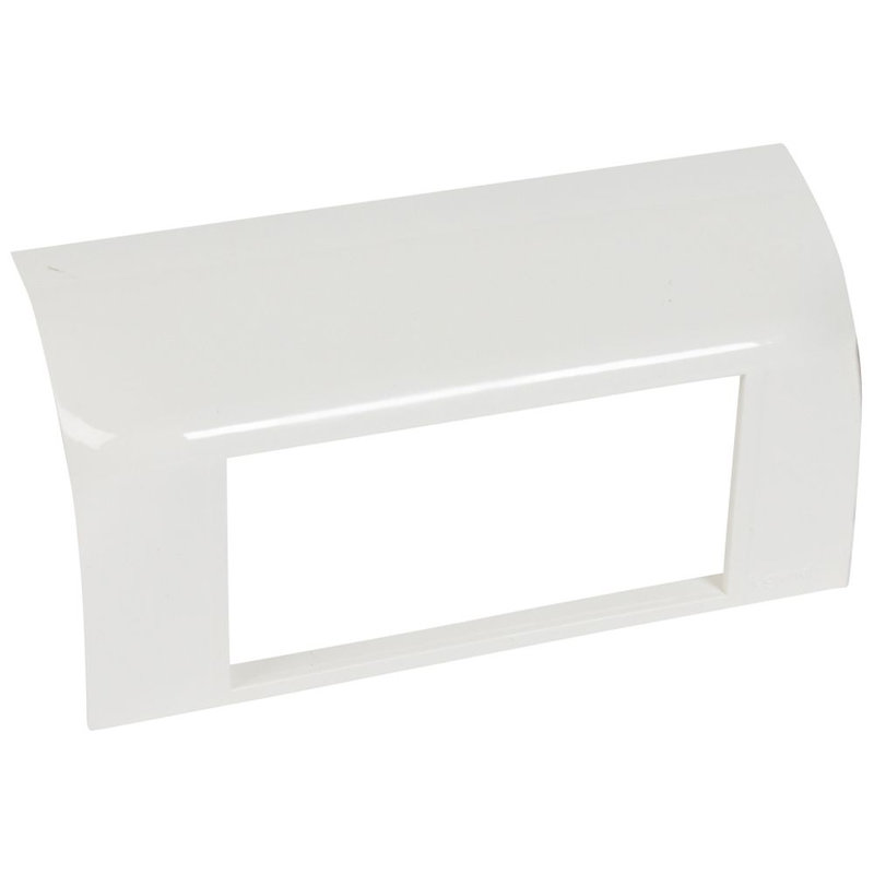 Legrand 031671 - Support Mosaic 4 modules pour pose sur plinthe DLP 140x35mm - blanc