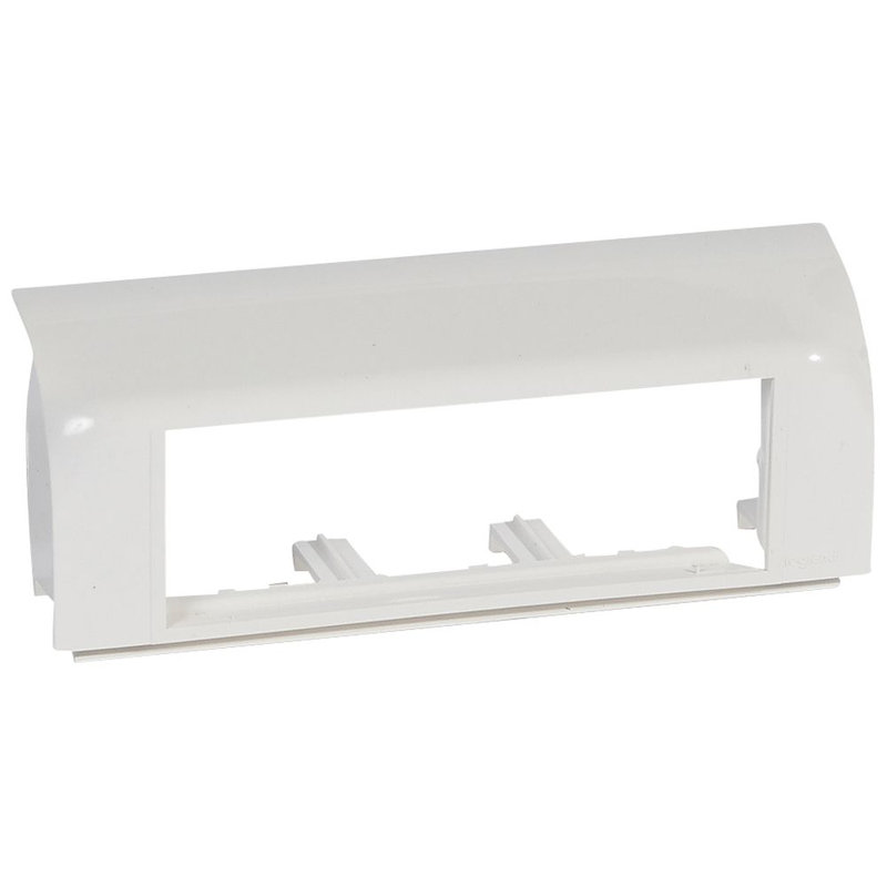 Legrand 031672 - Support Mosaic 6 modules pour pose sur plinthe DLP 140x35mm - blanc