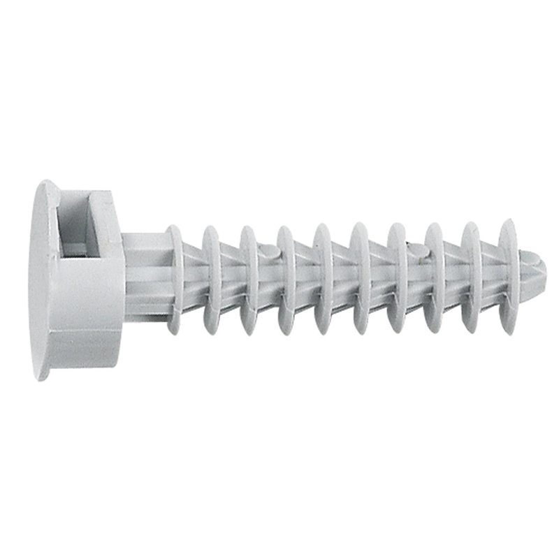Legrand 031880 - Embase à cheville grise RAL7035 pour perçage Ø8mm