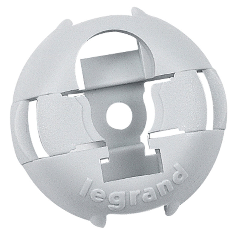 Legrand 031899 - Embase grise RAL7035 fixable par cloueur Pulsa 700E ou par vis Ø4mm