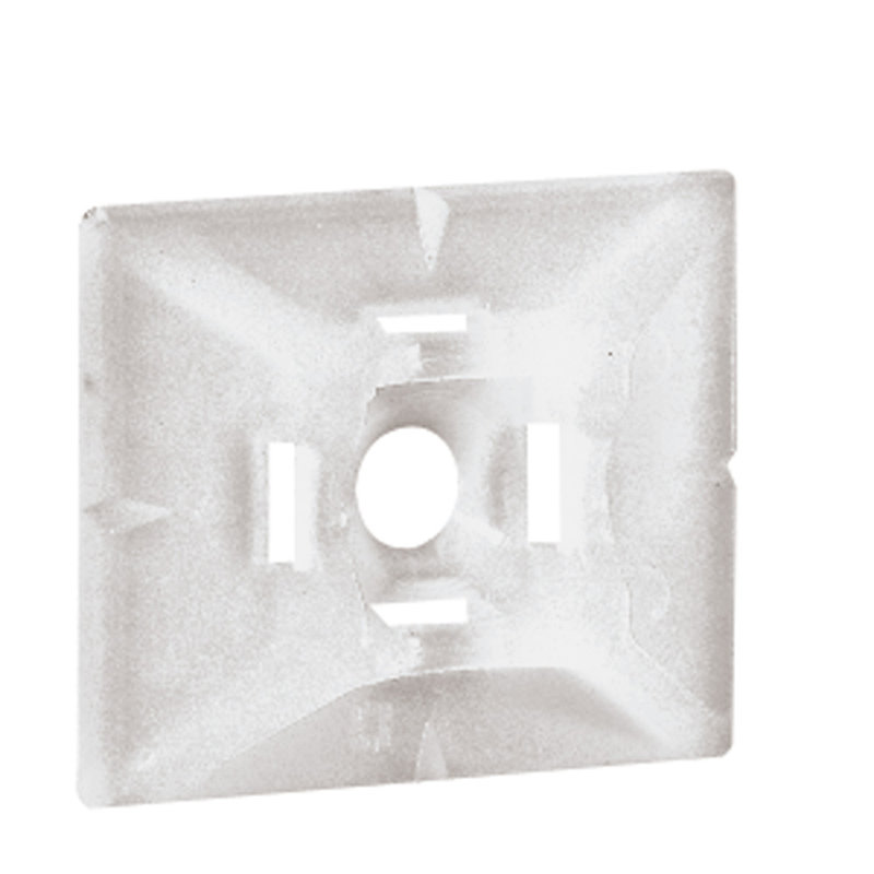 Legrand 032065 - Embase adhésive incolore Colring pour colliers largeur 4,6mm maxi
