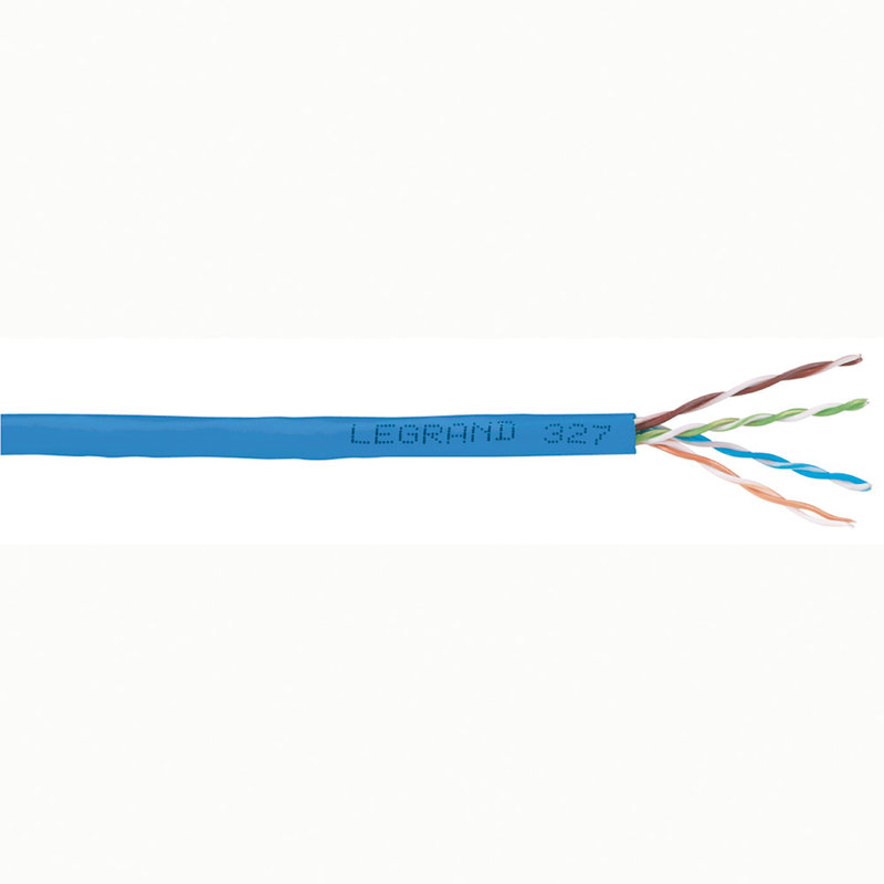 Legrand 032754 - Câble pour réseaux locaux LCS³ catégorie 6 U/UTP Dca - longueur 305m