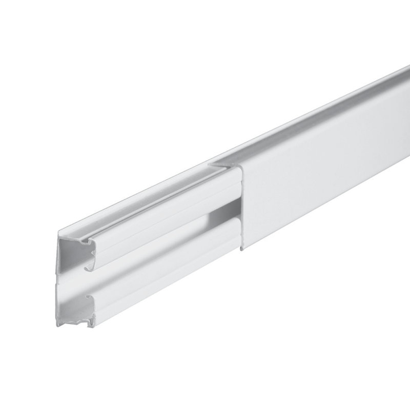 Legrand 033343 - Moulure DLPlus 40x20mm 1 compartiment longueur 3m - blanc