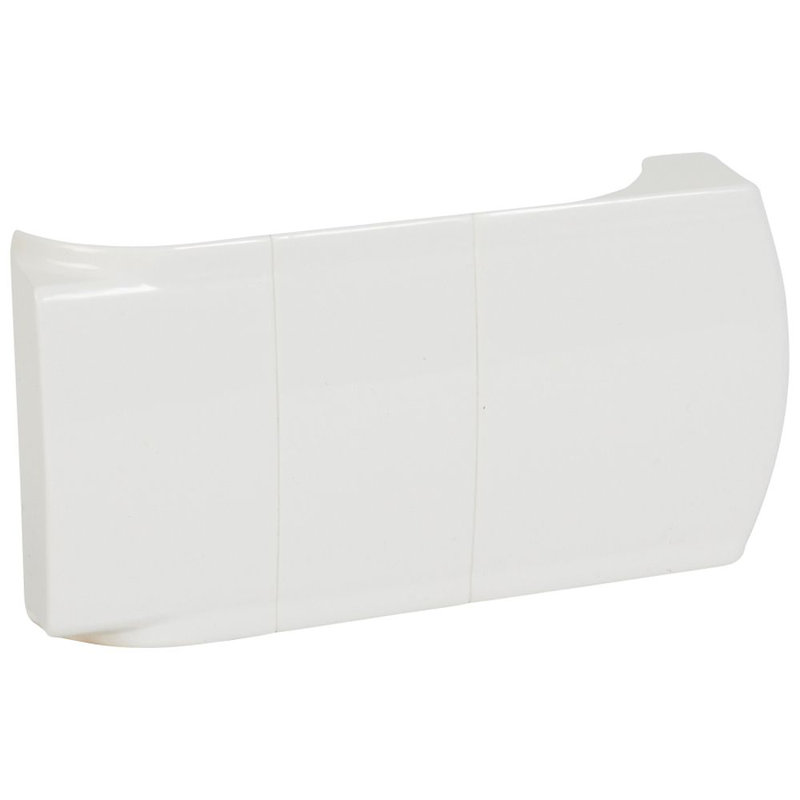 Legrand 033664 - Embout sabot pour plinthe DLPlus hauteur 20mm - blanc