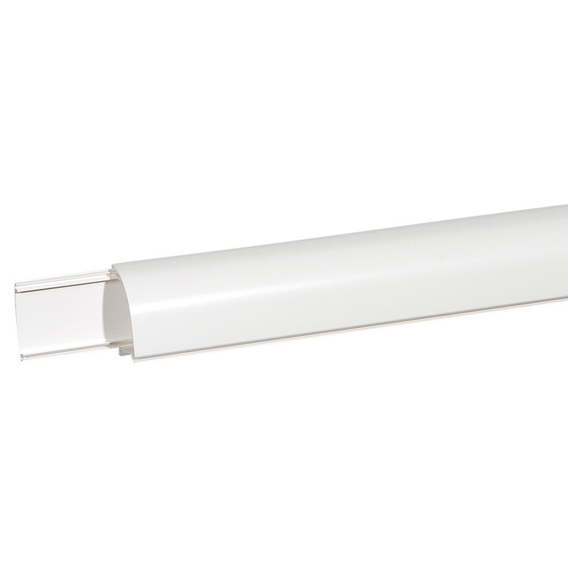 Legrand 033700 - Plinthe DLP 140x35mm 2 compartiments 2 couvercles longueur 2m - blanc