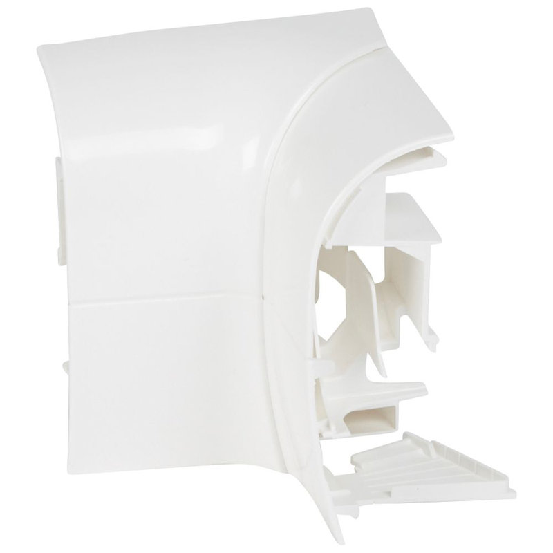 Legrand 033715 - Angle intérieur variable pour plinthe DLP 140x35mm - blanc