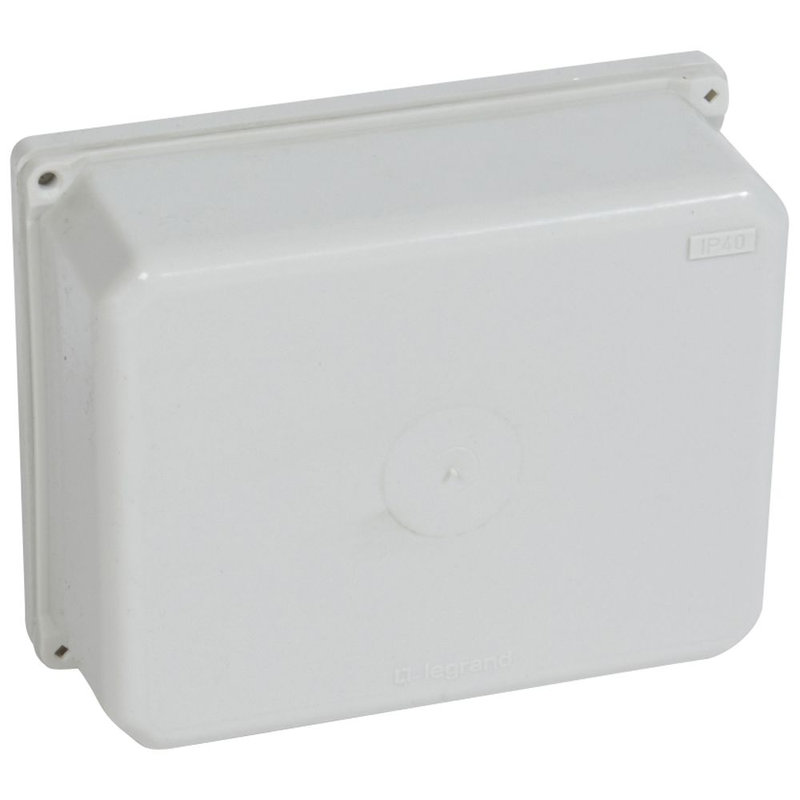 Legrand 034022 - Coffret matière moulée -IP40-3- 118x92x45 - reçoit les bornes 6-10-16-25-35mm²