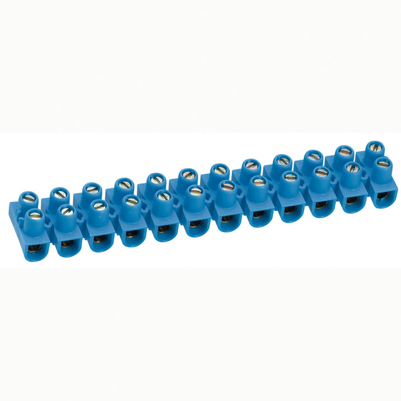 Legrand 034203 - Barrette de connexion Nylbloc avec capacité assignée 6mm² - bleu