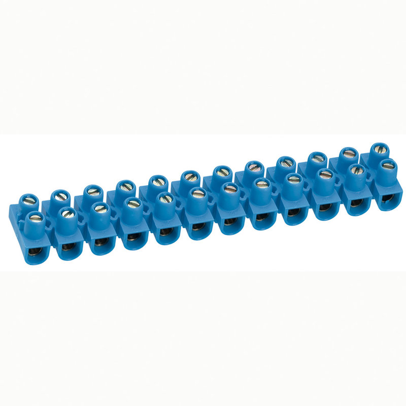 Legrand 034205 - Barrette de connexion Nylbloc avec capacité assignée 10mm² - bleu