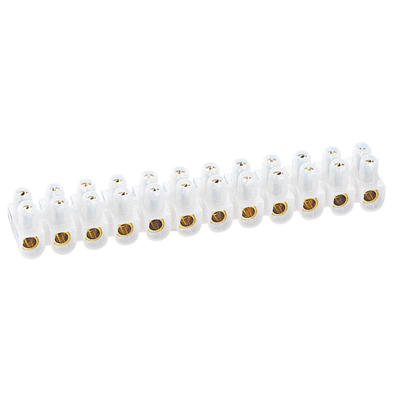 Legrand 034225 - Barrette de connexion Nylbloc avec capacité assignée 10mm² - blanc
