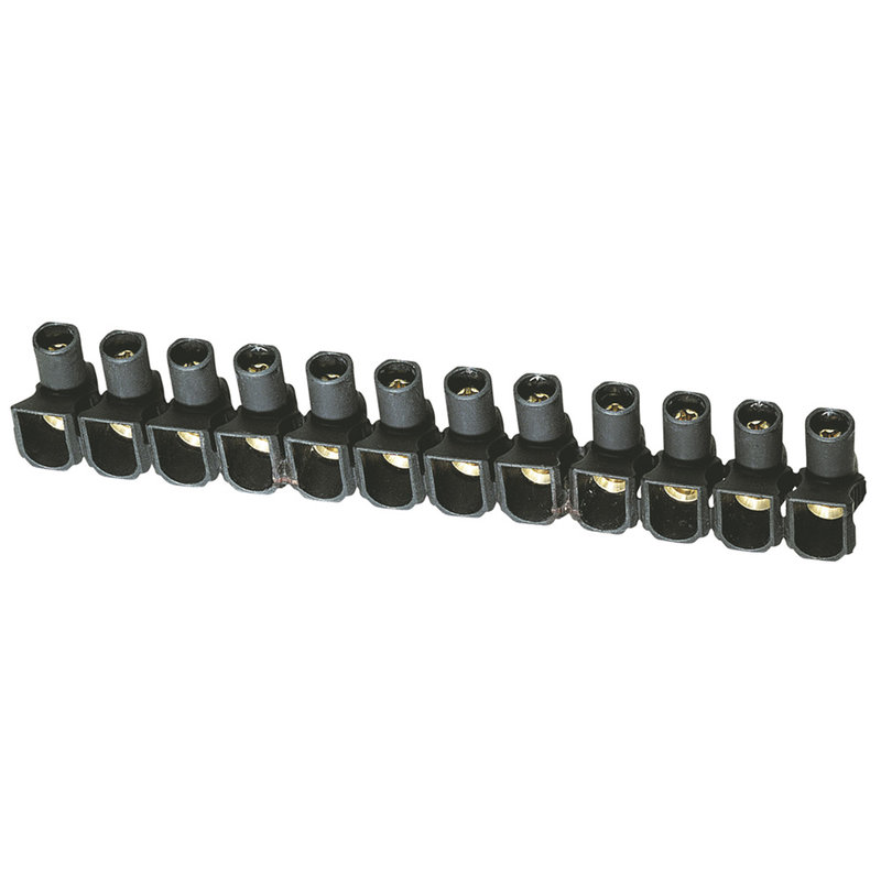 Legrand 034264 - Barrette de connexion Hypo avec capacité assignée 2,5mm² - noir