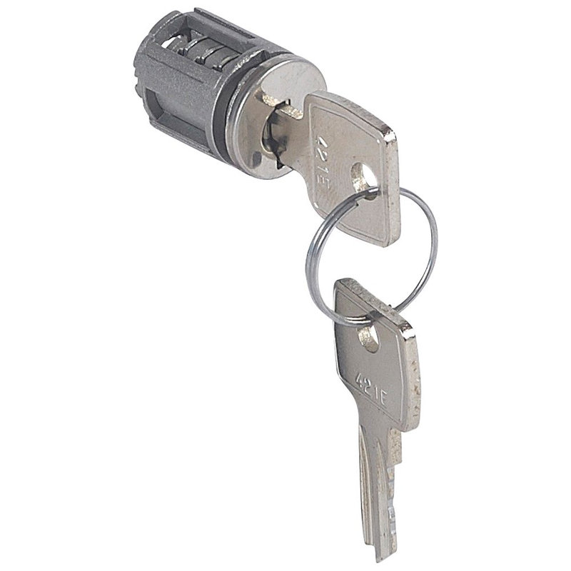 Legrand 034785 - Barillet à clé pour poignée 034771 et 034772 pour armoire Altis - pour clé n°421