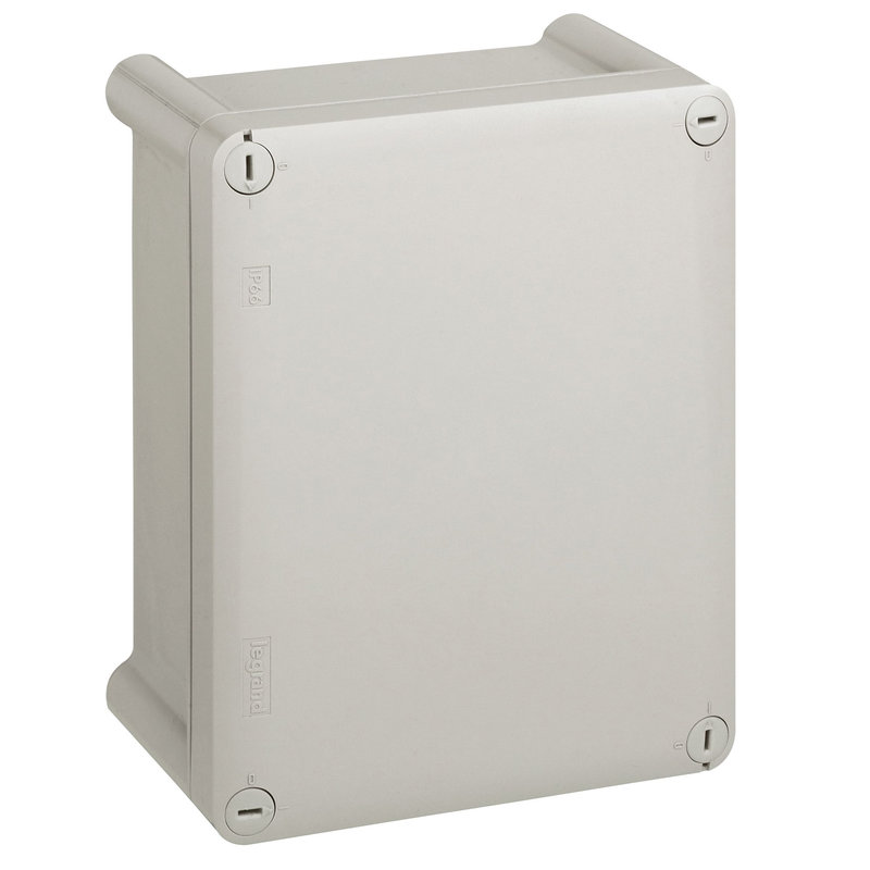 Legrand 035017 - Boîtier industriel plastique IP66 IK08 - 155x110x74mm avec couvercle opaque