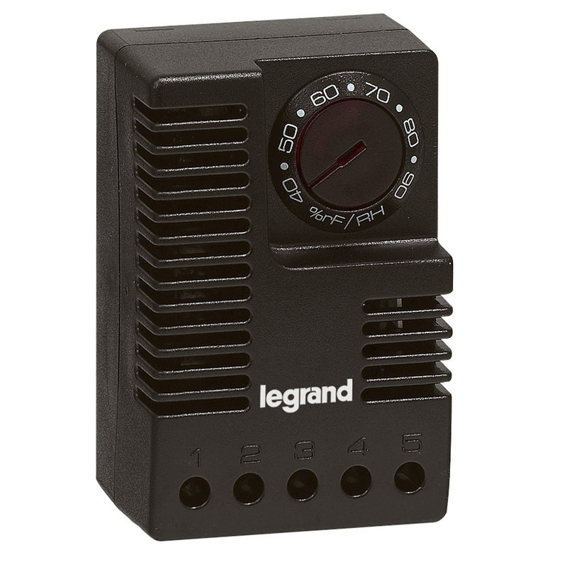 Legrand 035311 - Hygrostat réglage 35% à 100% d'humidité - 230V~ - 50Hz à 60Hz - IP20