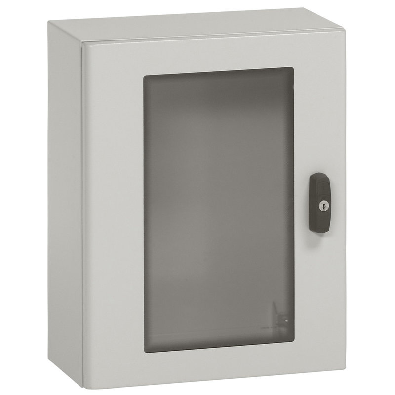 Legrand 035496 - Coffret métal - porte vitrée Atlantic métal IP66 IK10 - 800x600x300mm - RAL7035
