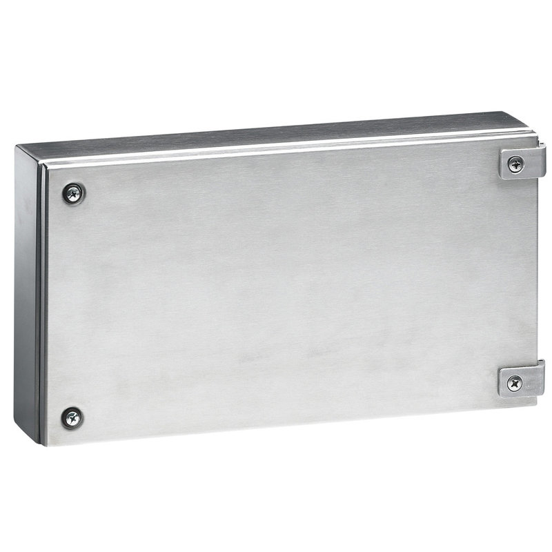 Legrand 035656 - Boîtier industriel Atlantic inox rectangulaire IP66 IK10 - 200x400x120mm