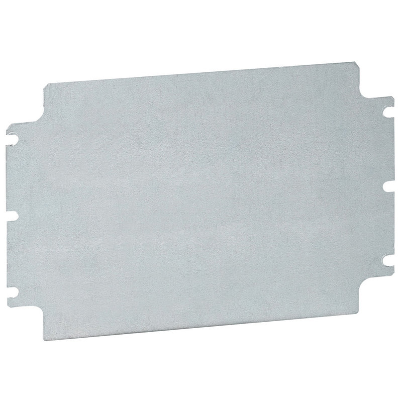 Legrand 035661 - Plaque pleine acier boîtier industriel métal Atlantic hauteur150mm largeur200mm