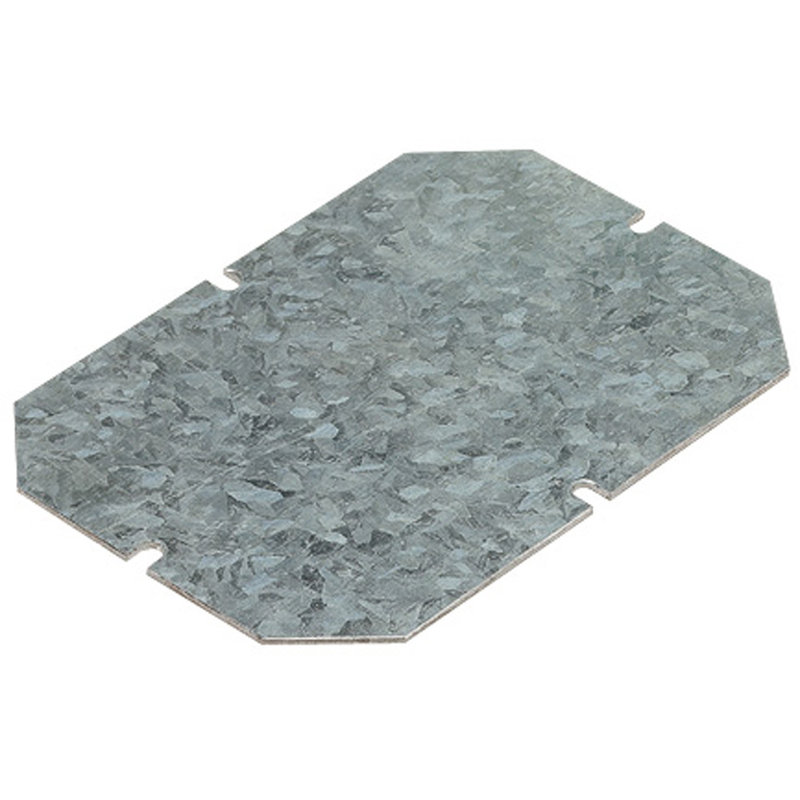 Legrand 035810 - Plaque de montage métal épaisseur 15/10e pour boîtiers industriels 130x130mm