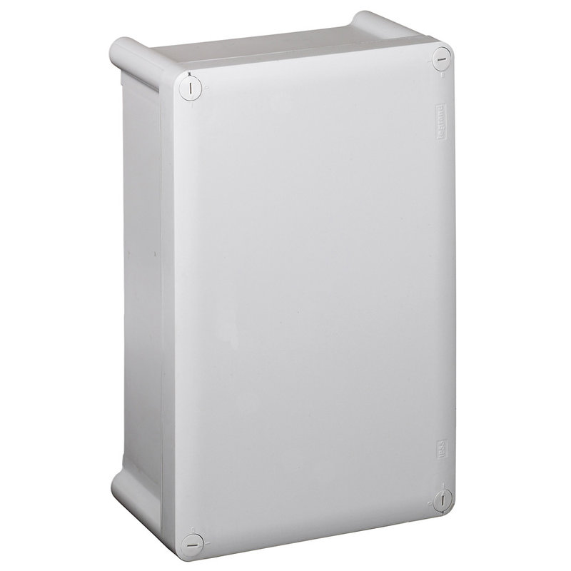 Legrand 035900 - Boîtier industriel plastique IP55 IK07 - 130x75x74mm - couvercle opaque -RAL7035