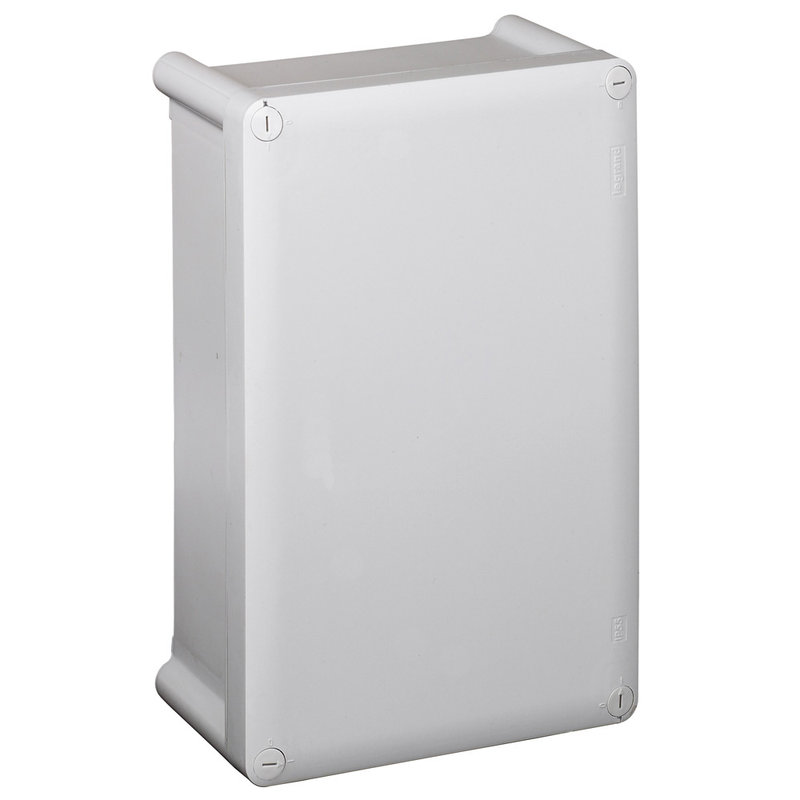 Legrand 035990 - Boîtier industriel plastique IP55 IK07 couvercle opaque 360x270x124mm - RAL7035