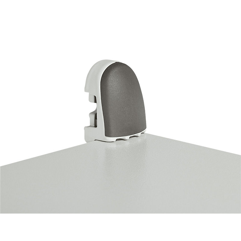 Legrand 036401 - Pattes fixation murale (4) - pour coffret Atlantic - 300 kg - Zamak RAL7035