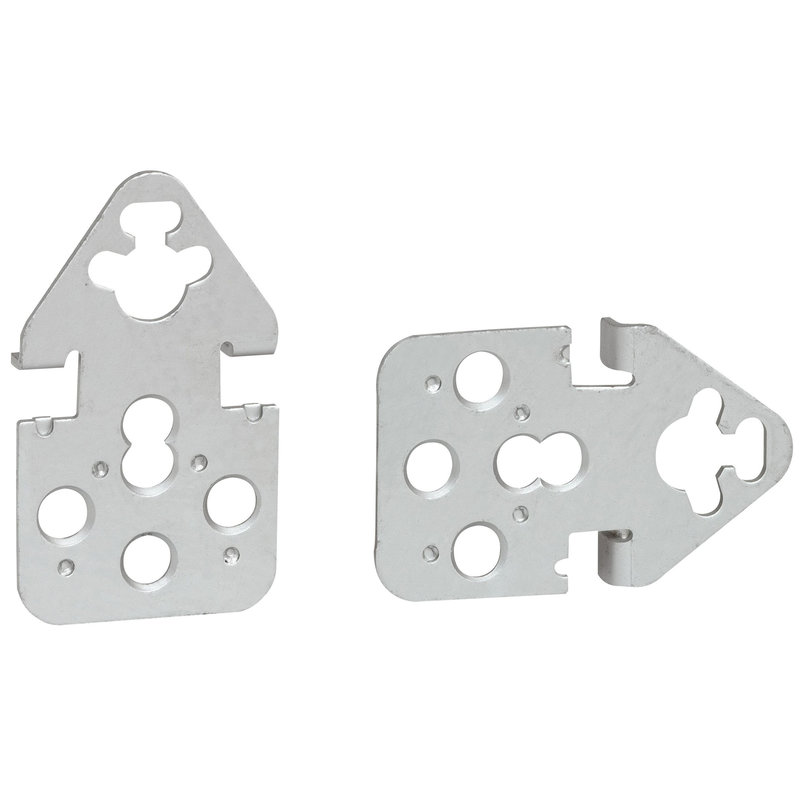 Legrand 036404 - Pattes fixation murale (4) - pour coffret Atlantic - 300 kg - anti-corrosion