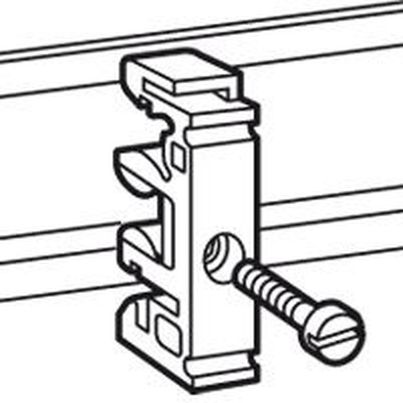 Legrand 036479 - Fixation de l'appareillage sur rails EN 60715 pour vis M6