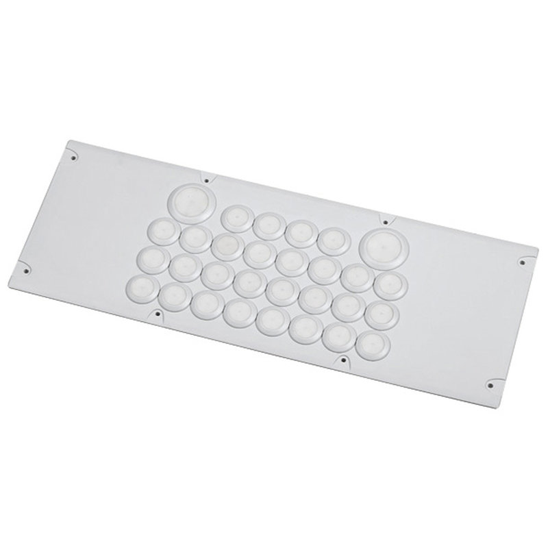 Legrand 036497 - Plaque Cabstop IP55 28 entrées Ø5-14mm et 2 sorties Ø14-24mm avec 2 réserves