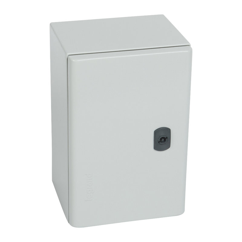 Legrand 036910 - Coffret metal Atlantic version vertical 1 porte 300x200x160mm et plaque