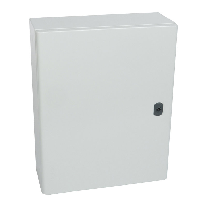 Legrand 036913 - Coffret metal Atlantic version vertical 1 porte 500x400x160mm avec plaque