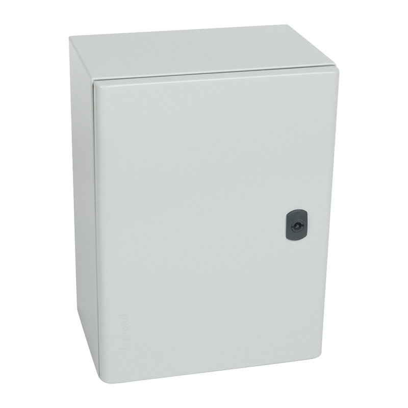 Legrand 036917 - Coffret metal Atlantic version vertical 1 porte 400x300x200mm avec plaque