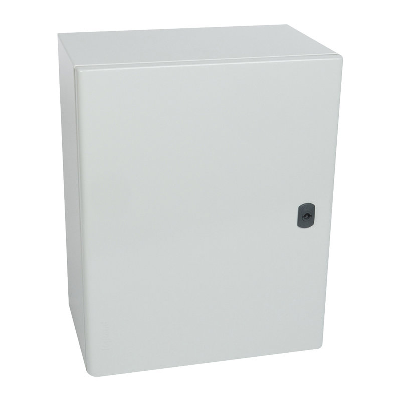 Legrand 036925 - Coffret metal Atlantic version vertical 1 porte 500x400x250mm avec plaque