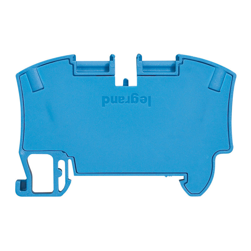 Legrand 037203 - Bloc jonc Viking 3 à ressort - 1 jonc/2 conduct - 1entr/1sortie - bleu - pas 10